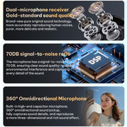 Microfono lavalier wireless Q9 2 in 1 con Type-C e 8 Pin