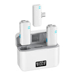Microfono lavalier wireless 2 in 1 Type-C e 8 Pin
