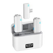 Microfono lavalier wireless mini 2 in 1 Type-C e 8 Pin
