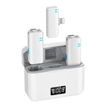 Microfono lavalier wireless 2 in 1 Type-C e 8 Pin