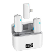 Microfono lavalier wireless mini 2 in 1 Type-C e 8 Pin