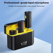 Microfono lavalier wireless mini 2 in 1 Type-C e 8 Pin