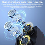 Microfono lavalier wireless 2 in 1 Type-C e 8 Pin