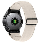 Cinturino per orologio in nylon elastico a tinta unita, For Garmin 26mm