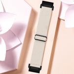 Cinturino per orologio in nylon elastico a tinta unita, For Garmin 26mm