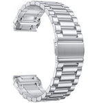Cinturino per orologio in acciaio inossidabile con chiusura pieghevole integrata Tactix a tre perline., For Garmin 26mm, For Garmin 22mm