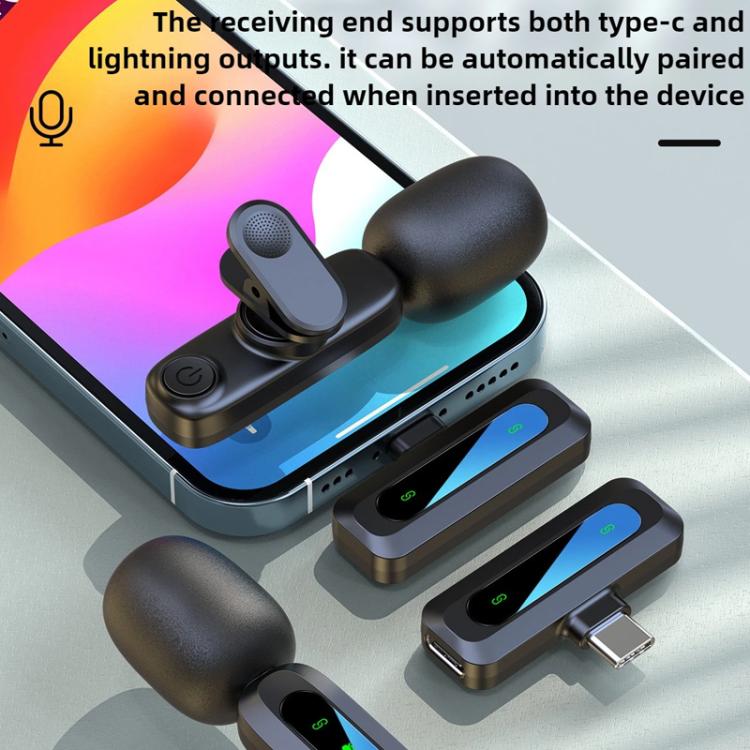 Microfono lavalier wireless J3 con riduzione rumore