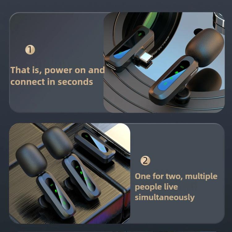 Microfono lavalier wireless J3 con riduzione rumore