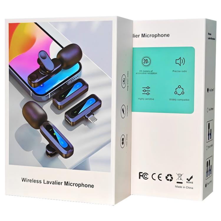 Microfono lavalier wireless J3 con riduzione rumore