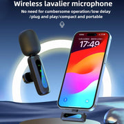 Microfono lavalier wireless J3 2 in 1 con riduzione rumore