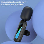 Microfono lavalier wireless J3 2 in 1 con riduzione rumore
