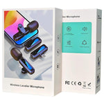 Microfono lavalier wireless J3 2 in 1 con riduzione rumore
