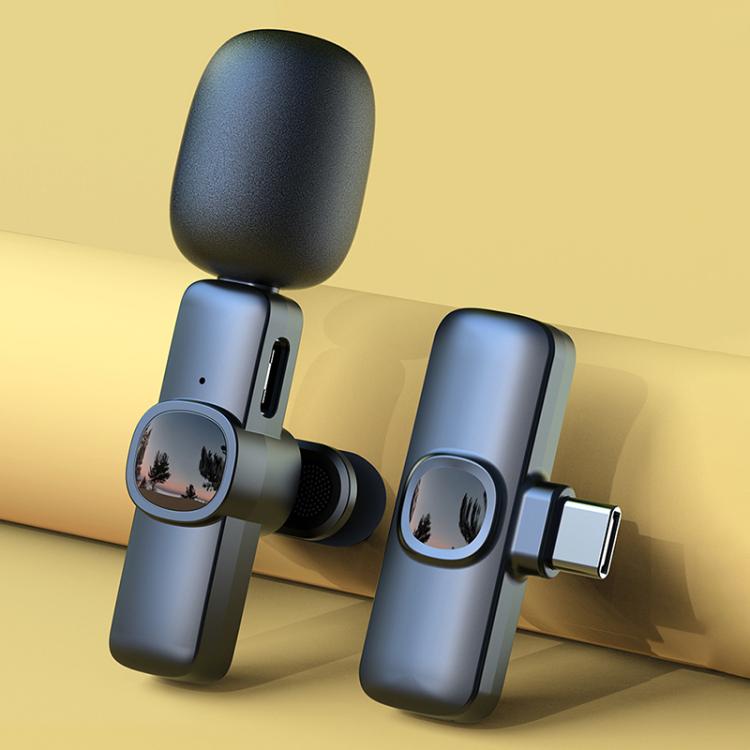 Microfono lavalier wireless J1 con riduzione rumore