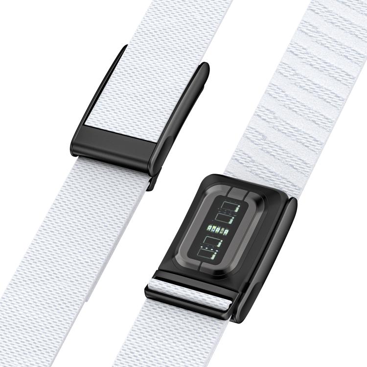 Cinturino per orologio in nylon con design decorativo ed elastico, For WHOOP 5.0 Electrocardiogram, For WHOOP 5.0 Regular