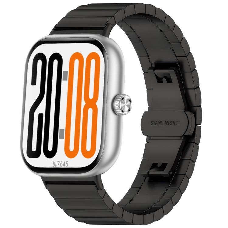 Cinturino per orologio in acciaio inossidabile con chiusura a farfalla a una perlina., For Honor Watch X5