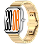 Cinturino per orologio in acciaio inossidabile con chiusura a farfalla a una perlina., For Honor Watch X5