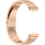 Cinturino per orologio in acciaio inossidabile con fibbia a tre perline, For Honor Watch X5