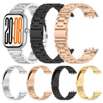 Cinturino per orologio in acciaio inossidabile con fibbia a tre perline, For Honor Watch X5