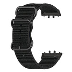 Cinturino per orologio in nylon intrecciato con fibbia a tre anelli., For Honor Watch X5