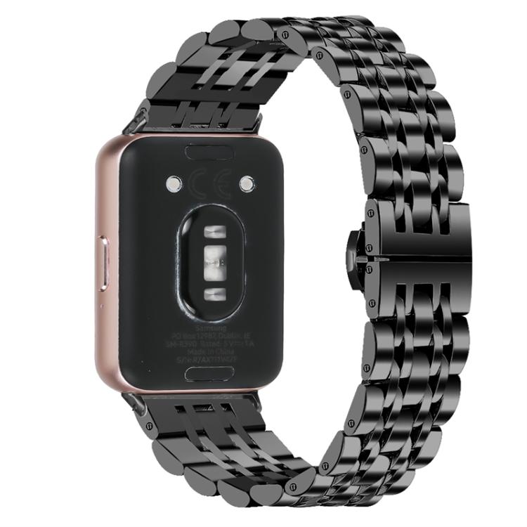 Cinturino per orologio in acciaio inossidabile con chiusura a farfalla e sette perline, For Honor Watch X5