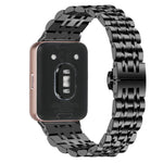 Cinturino per orologio in acciaio inossidabile con chiusura a farfalla e sette perline, For Honor Watch X5