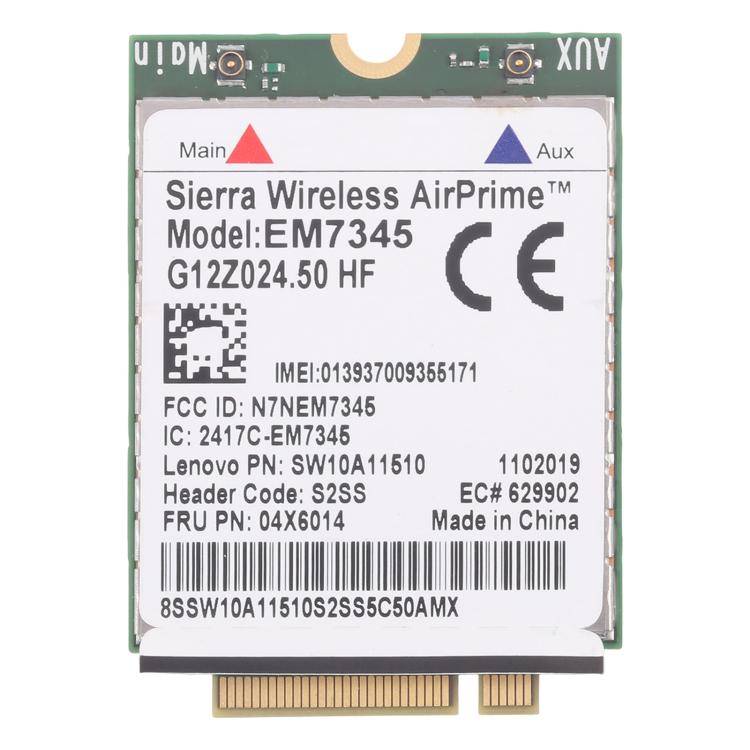 Modulo wireless 4G EM7345 04X6014 per Lenovo X240 T440P X250 T450 X1 CARBON, EM7345