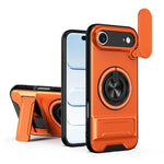 Custodia per telefono multifunzionale magnetica antiurto con finestra scorrevole per obiettivo., For iPhone 17 Pro, For iPhone 17, For iPhone Air, For iPhone 16 Pro Max