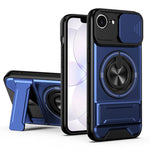 Custodia per telefono multifunzionale magnetica antiurto con finestra scorrevole per obiettivo., For iPhone 18 Pro, For iPhone 18 Pro Max, For iPhone 17e / 16e, For iPhone 17 Pro Max