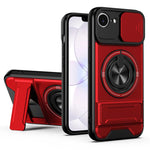 Custodia per telefono multifunzionale magnetica antiurto con finestra scorrevole per obiettivo., For iPhone 18 Pro, For iPhone 18 Pro Max, For iPhone 17e / 16e, For iPhone 17 Pro Max