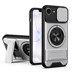 Custodia per telefono multifunzionale magnetica antiurto con finestra scorrevole per obiettivo., For iPhone 18 Pro, For iPhone 18 Pro Max, For iPhone 17e / 16e, For iPhone 17 Pro Max