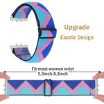 Cinturino per orologio in nylon elastico in stile etnico, For Honor Watch X5