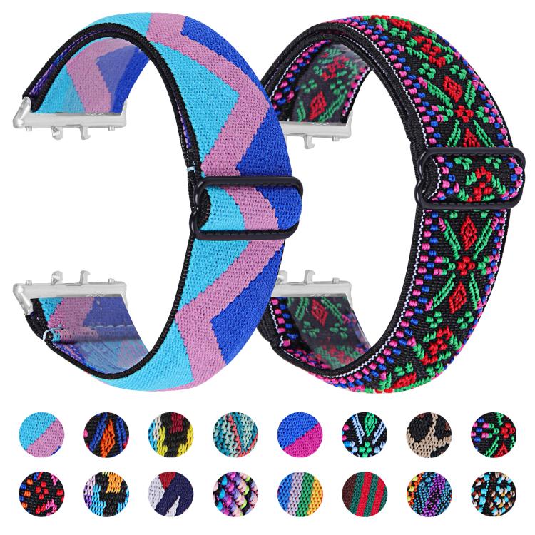 Cinturino per orologio in nylon elastico in stile etnico, For Honor Watch X5