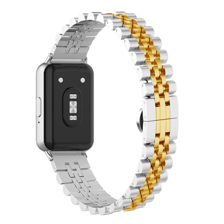 Cinturino per orologio in acciaio inossidabile con chiusura a farfalla a cinque perline e semicerchio, For Honor Watch X5