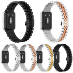 Cinturino per orologio in acciaio inossidabile con chiusura a farfalla a cinque perline e semicerchio, For Honor Watch X5