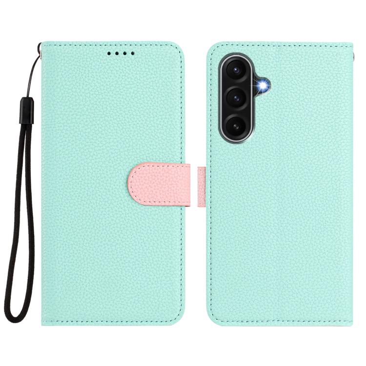 Custodia per telefono magnetica in ecopelle con texture litchi, rimovibile., For Samsung Galaxy A17 5G / 4G, For Samsung Galaxy A07 5G / 4G, For Samsung Galaxy A06 5G / 4G, For Samsung Galaxy A56 5G