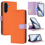 Custodia per telefono magnetica in ecopelle con texture litchi, rimovibile., For Samsung Galaxy A17 5G / 4G, For Samsung Galaxy A07 5G / 4G, For Samsung Galaxy A06 5G / 4G, For Samsung Galaxy A56 5G