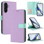 Custodia per telefono magnetica in ecopelle con texture litchi, rimovibile., For Samsung Galaxy A17 5G / 4G, For Samsung Galaxy A07 5G / 4G, For Samsung Galaxy A06 5G / 4G, For Samsung Galaxy A56 5G