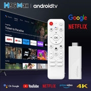H96 Max H313 Mini TV Stick HD Android 14 con telecomando, ARM Cortex-A53 Quad Core, 2GB+16GB, 2GB+8GB
