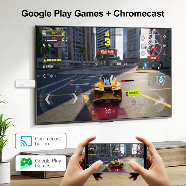 H96 Max H313 Mini TV Stick Android 14 2GB+16GB