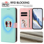 Custodia per telefono magnetica in ecopelle con texture litchi, rimovibile., For Samsung Galaxy M35 5G, For Samsung Galaxy C55 / M55, For Samsung Galaxy F15 / M15, For Samsung Galaxy F34 / M34