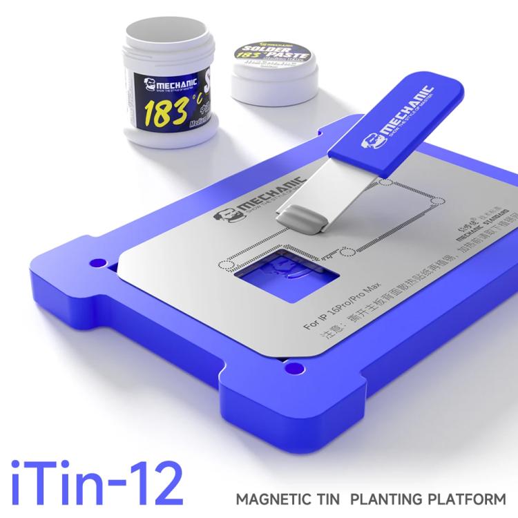 Piattaforma magnetica per la placcatura in stagno per reballing BGA iTin-12, Mechanic iTin-12