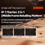 Piattaforma di reballing magnetica 3 in 1 Qianli per iPhone 17 / 17 Pro / 17 Pro Max, Qianli 3 in 1