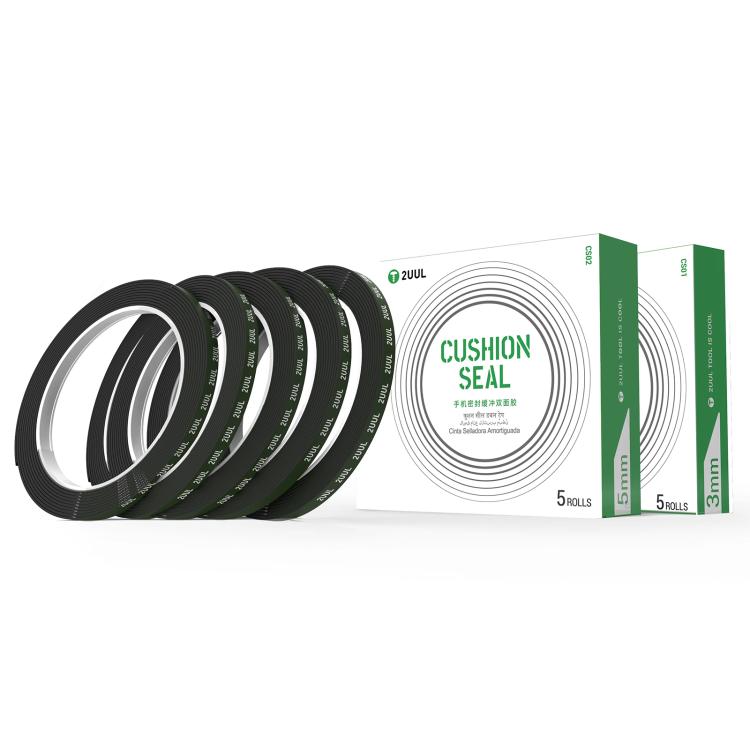 Nastro sigillante ammortizzante 5 in 1 2UUL, CS01 / 3mm, CS02 / 5mm