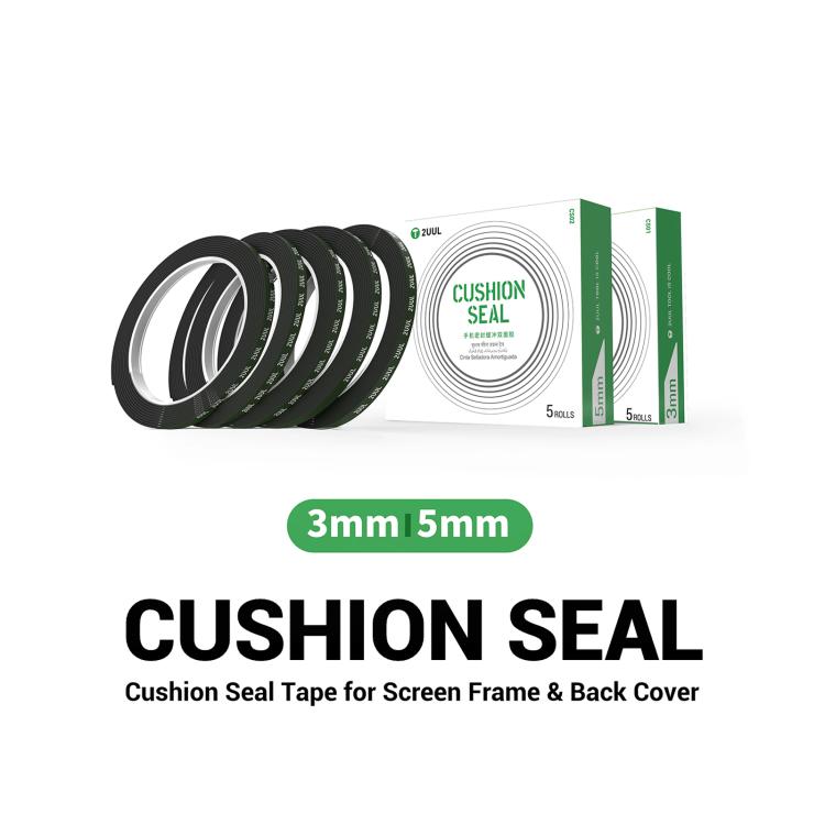 Nastro sigillante ammortizzante 5 in 1 2UUL, CS01 / 3mm, CS02 / 5mm