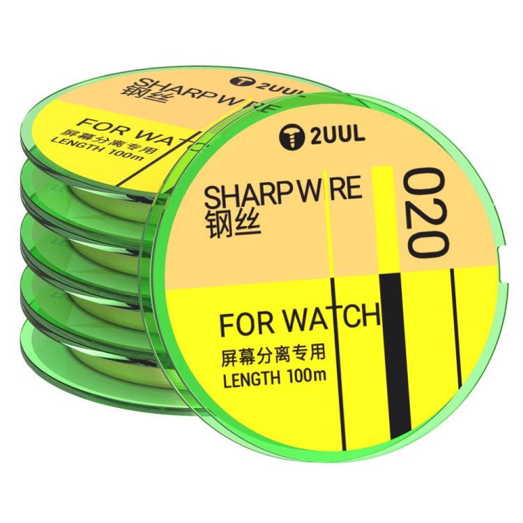 Filo diamantato in acciaio speciale 2UUL 5 in 1 Serie GS da 100 m, 020, 028, 035, 045