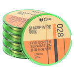 Filo diamantato in acciaio speciale 2UUL 5 in 1 Serie GS da 100 m, 020, 028, 035, 045