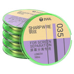 Filo diamantato in acciaio speciale 2UUL 5 in 1 Serie GS da 100 m, 020, 028, 035, 045