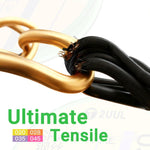 Filo diamantato in acciaio speciale 2UUL 5 in 1 Serie GS da 100 m, 020, 028, 035, 045