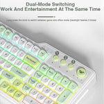 Tastiera gaming AULA F3099 RGB 99 tasti tri-mode