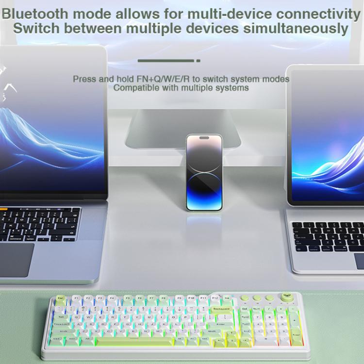 Tastiera gaming AULA F3099 RGB 99 tasti tri-mode